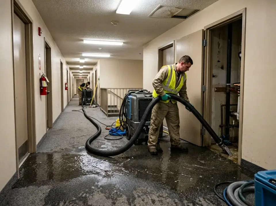 multi-unit-apartment-hallway-f-005 — frequently asked questions, Emergency Burst Pipe Water Extraction & Removal in Center,…
